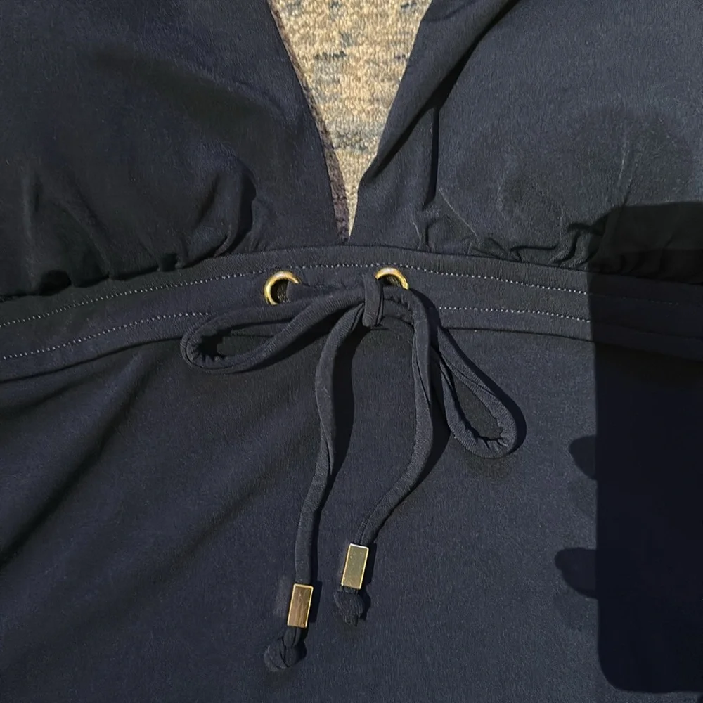 Coastal Blue tankini top - Picture 2 of 5